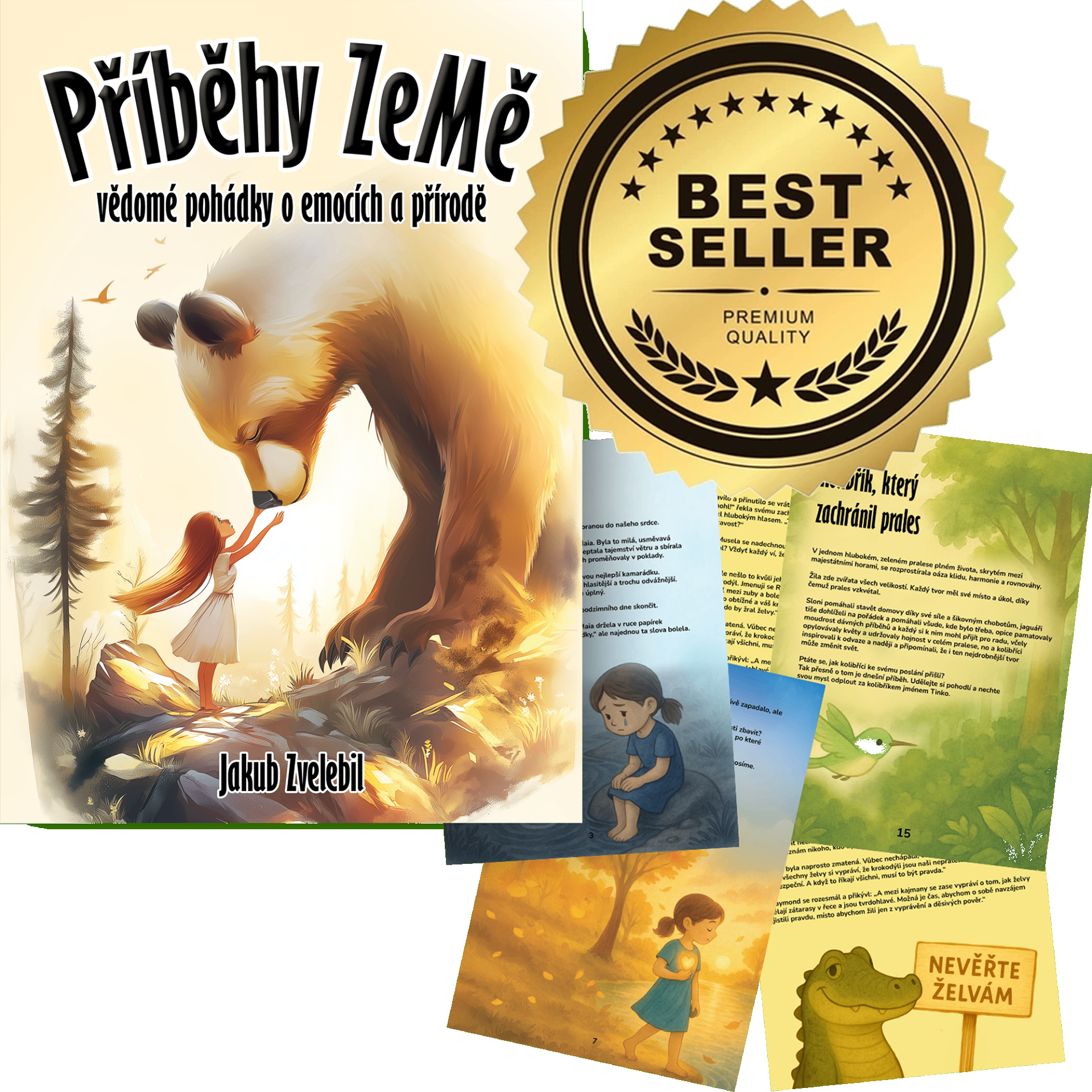 Příběhy ZeMě — kniha Jakuba Zvelebila, bestseller, ukázkové stránky